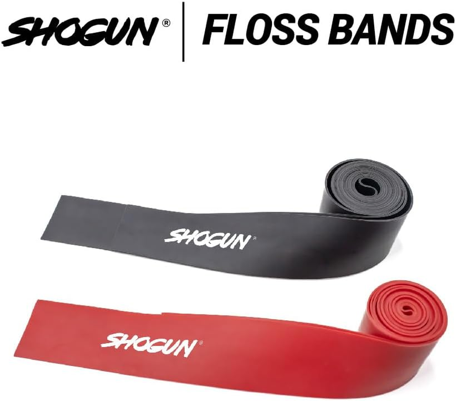 Shogun Floss Bands - 2 Pack Compression/Flossing Bands for Fitness, Muscle Recovery, Joint/Knee Pain - Exercise Wraps for Muscle Compression, Pain Relief, Accelerate Recovery & Promote Flexibility image number 4