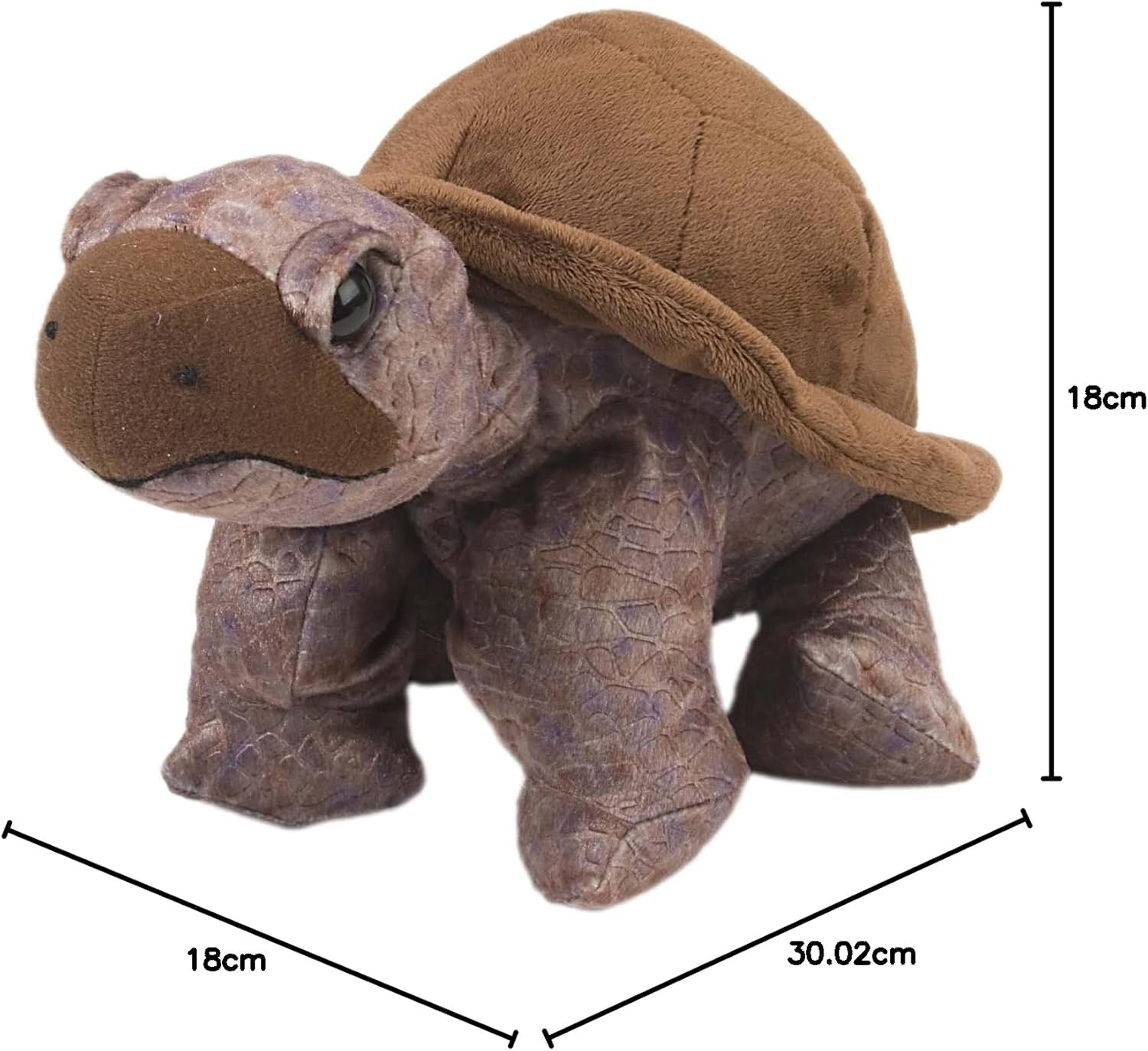 Wild Republic Tortoise Plush, Stuffed Animal, Plush Toy, Gifts for Kids, Cuddlekins 12 Inches image number 1