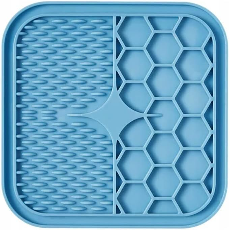 Silicone Pet Feeding Mat Slow Food Pads Dog Licking Pad Dispenser Plate AUSTOCK