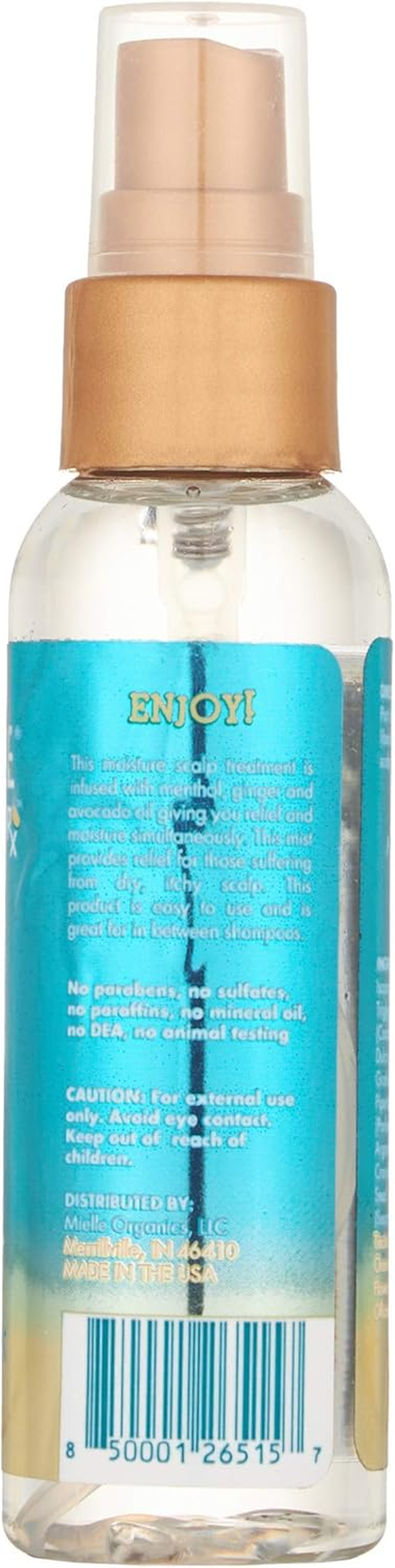 Mielle Organics Moisture Rx Hawaiian Ginger Moisturizing Scalp Treatment, 2 Ounces image number 1