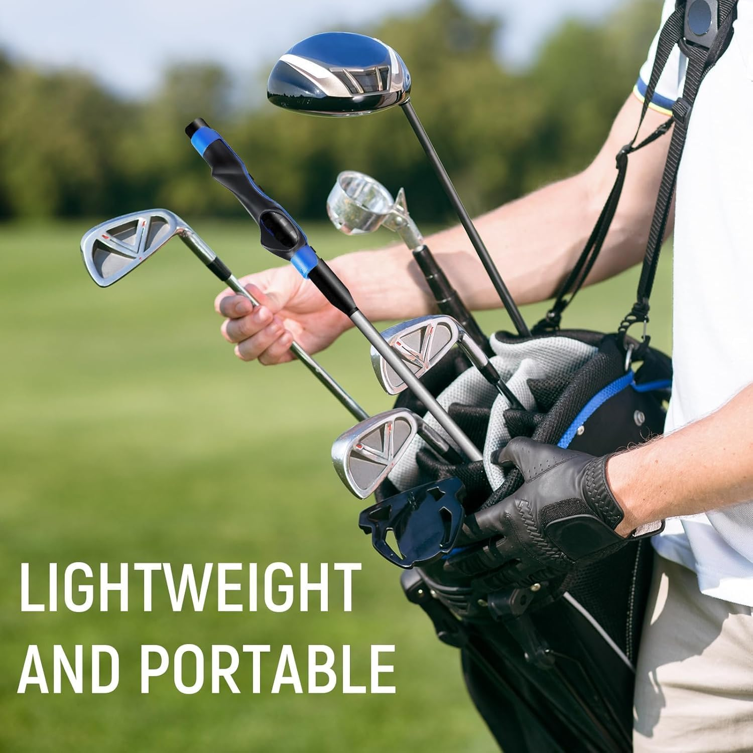 Evervanz Golf Grip Trainer, Golf Training Aid, Golf Grip Kit, Golf Club Grips, Grip Trainer Golf Club to Help Train Correct Hand Position 000 image number 3