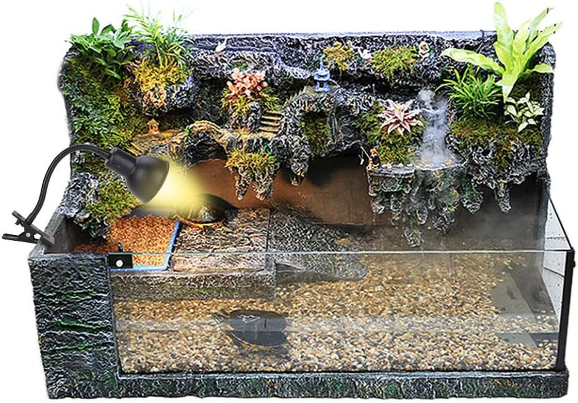 75W Reptile Heat Lamp Tortoise Heat Lamp Basking Lamp Heater Adjustable with Clip for Reptiles Lizard Turtle Aquarium Bulb Included image number 6