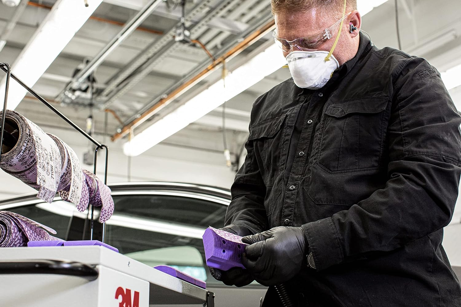 3M&trade; Hookit&trade; Dust Extraction Flexible Radius Sanding Block Kit 35833