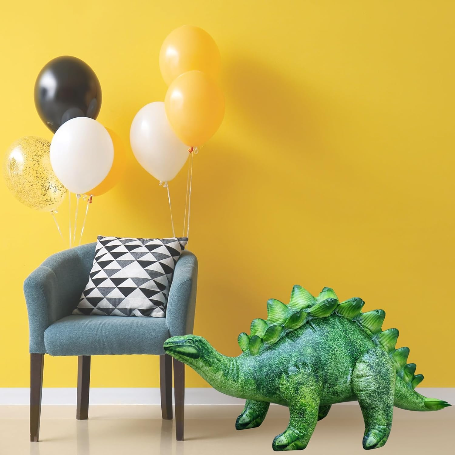 Jet Creations Inflatable 46" Long Stegosaurus (Green)