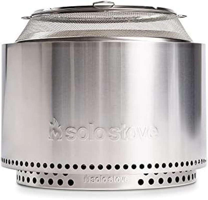 Solo Stove Yukon Shield Stainless Steel Fire Pit Spark Protector Screen Mesh Protective Spark Screen for Backyard and Outdoor Fire Pits Stops Hot Embers image number 3