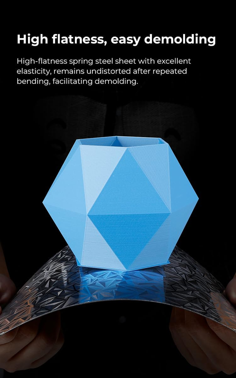 Ender3 S1 Pro Double Sided Build Plate, 3D Printer Platform (Glossy PEO + Coated PEI) for K1/Ender-3/3 Pro/Ender-3 V2/Ender-3 S1/Ender-3 S1 Pro/Ender-5 S1/Ender-3 V3 KE/SE 3D Printer 235X235Mm image number 6