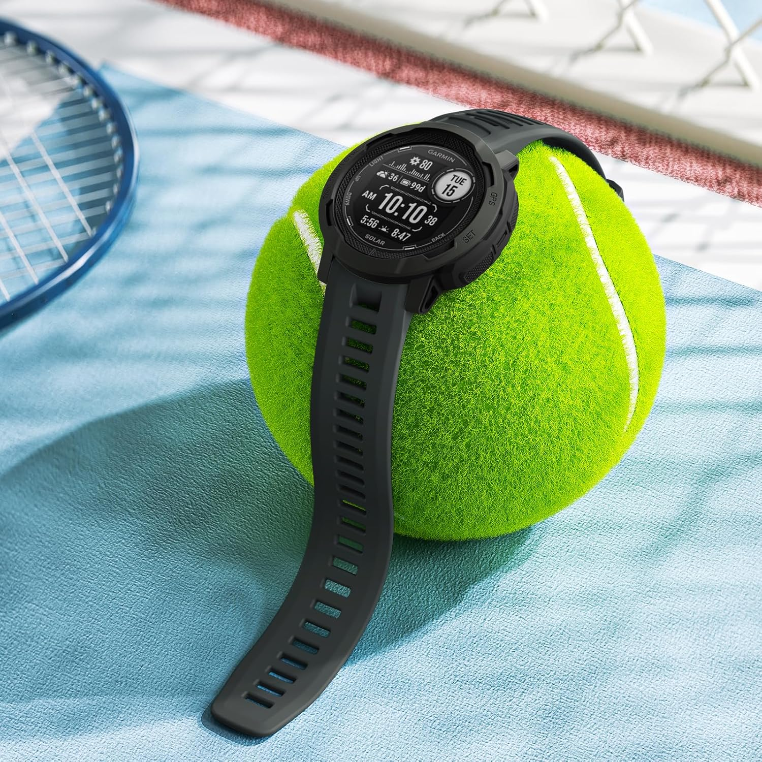 Ouwegaga Compatible with Garmin Instinct Watch Bands, 22Mm Soft Silicone Sport Wristband Replacement for Garmin Instinct/Instinct 2/Instinct Esports/Solar/Tide/Tactical Smartwatch, Multi Colors image number 5