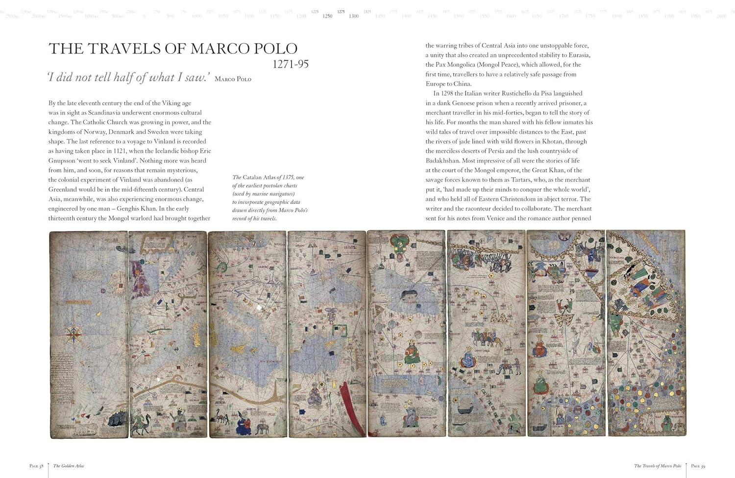 The Golden Atlas: the Greatest Explorations, Quests and Discoveries on Maps image number 1