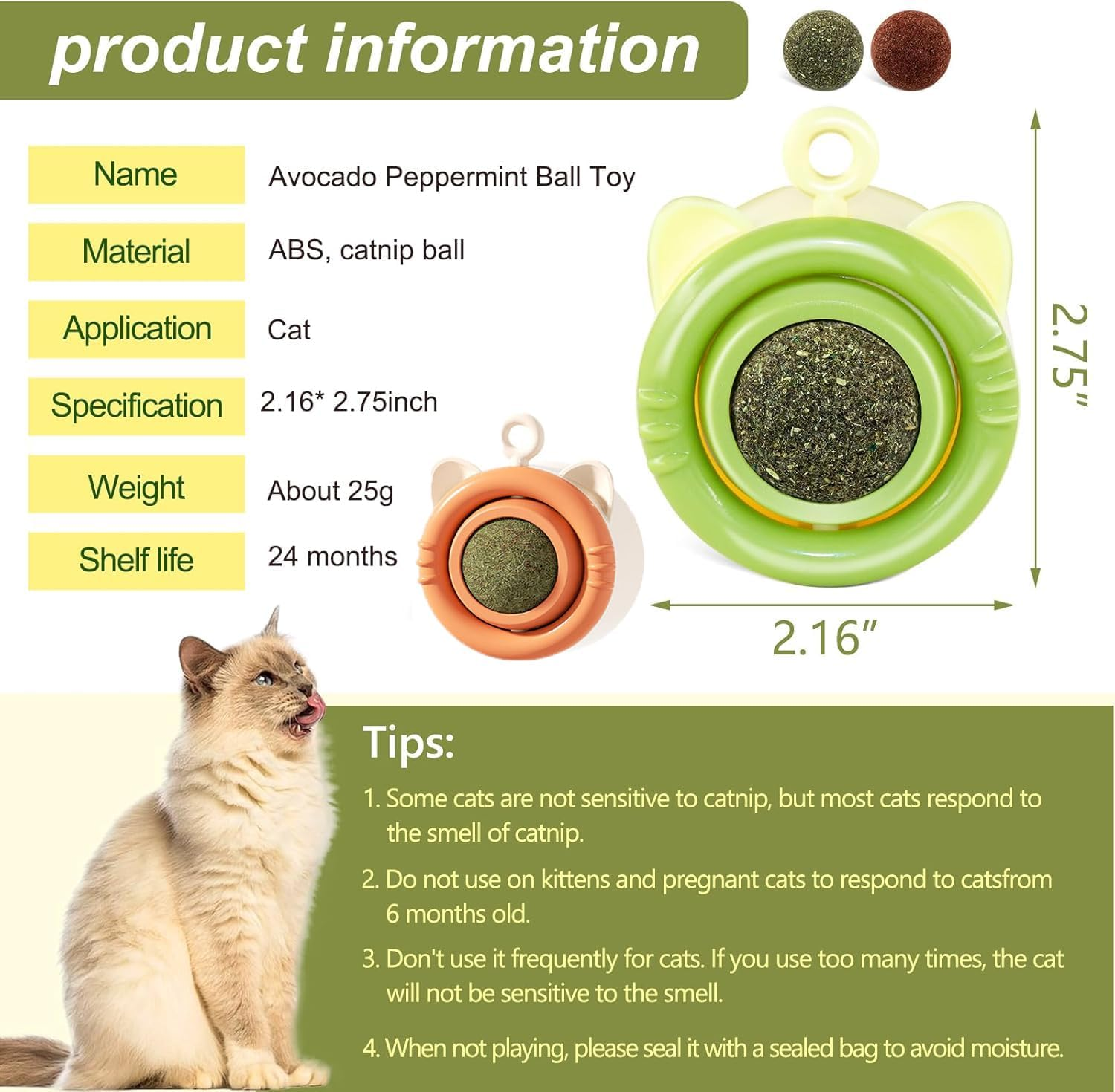 3PCS Cat Molar Scratch Toys, Self Play Extended Cat Cotton Rope Toys with Silvervine Fruit, Natural Catnip Kittens Cat Chew Toy for Teeth Cleaning, Interactive Cat Dental Stick for Cat Kitty (4 PCS) image number 4