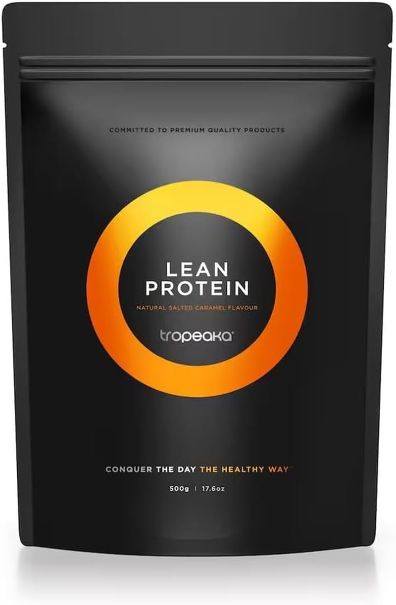Lean Protein Powder 500G, Salted Caramel | Tropeaka | Organic Vegan Plant Protein image number 6