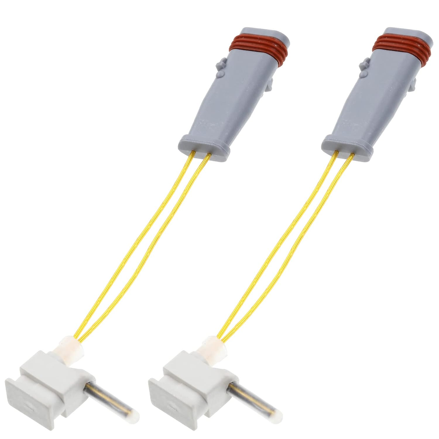 A-Premium Disc Brake Pad Wear Sensors Compatible with Mercedes-Benz E320 E500 E55 AMG 2003-2006 E350 CLS500 CLS55 AMG Front Left Driver Side 2-PC Set