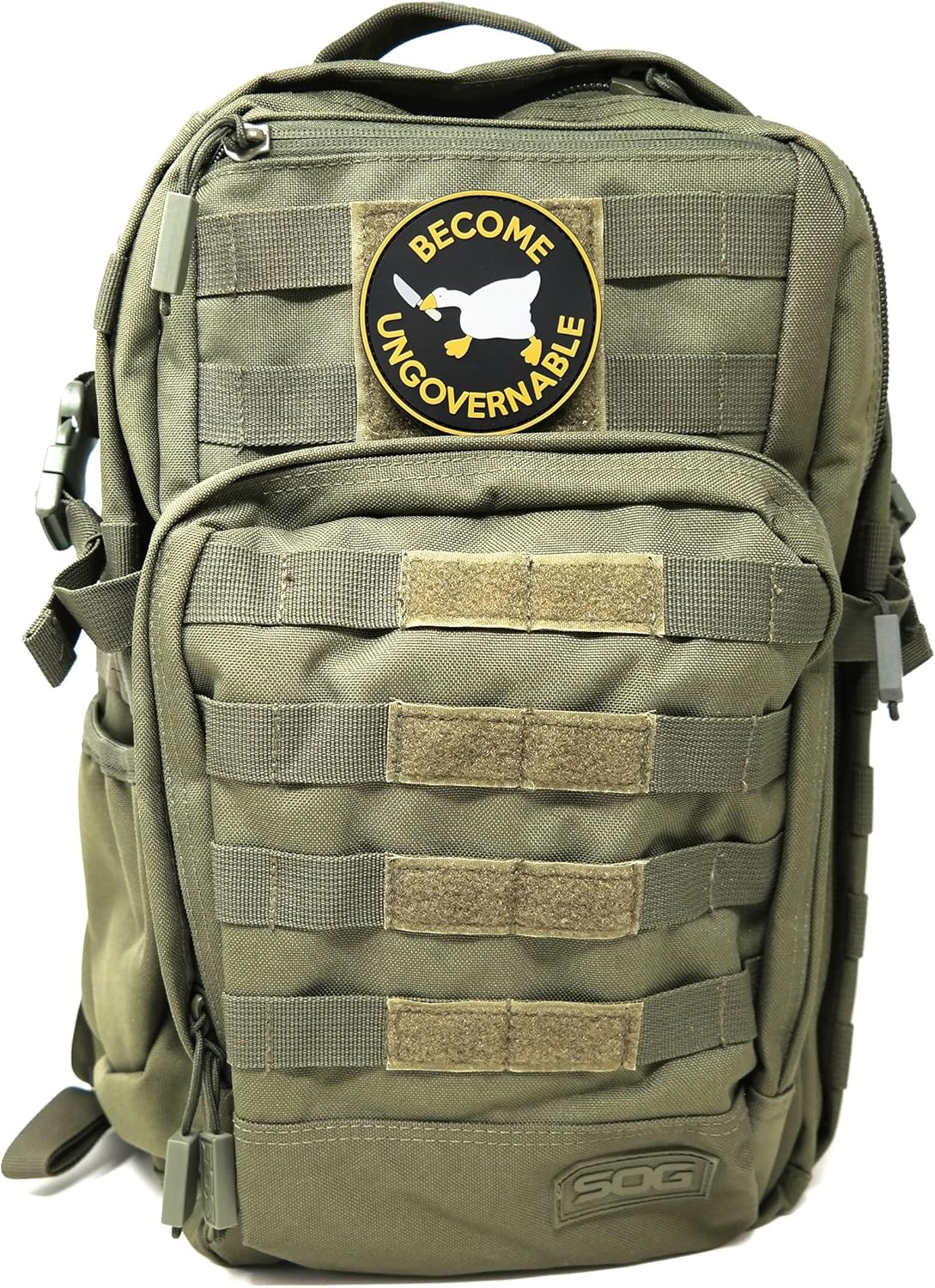 Become Ungovernable Goose with Knife Hook and Loop Patch | Funny Tactical Patch image number 3