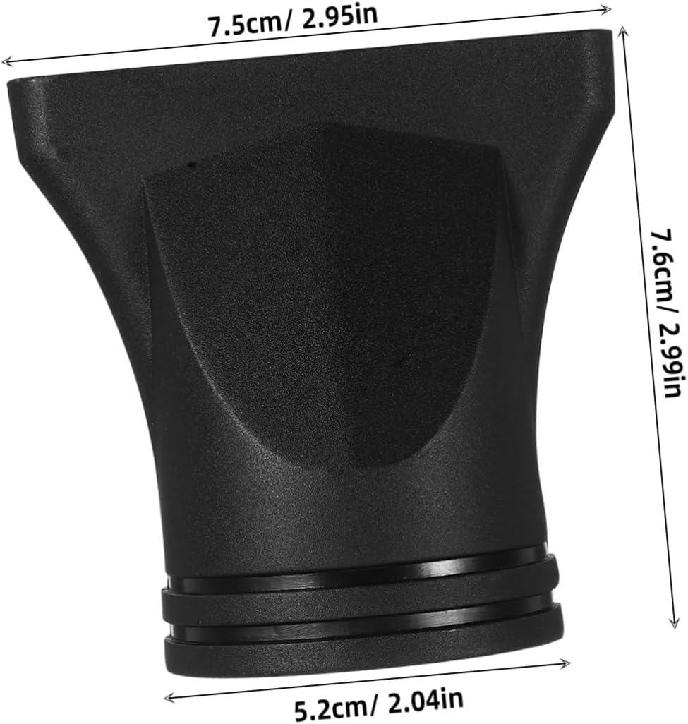 2Pcs Hair Dryer Nozzle Attachment Lightweight Durable Styling Tool for Curly Hair Salon Quality image number 4