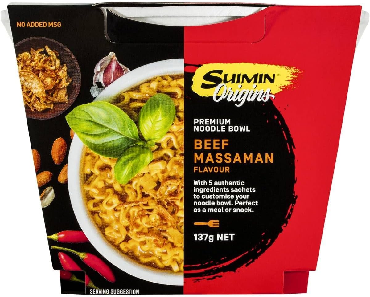 Suimin Beef Massaman Curry Noodle 137 G image number 2