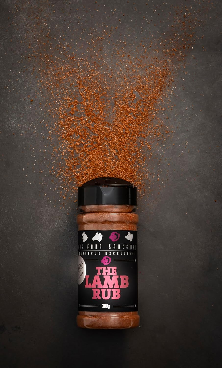The Four Saucemen Original BBQ Rubs Set - Premium Blends for Chicken, Beef, Lamb, Pork - Award-Winning Barbecue Seasoning Gift Pack
