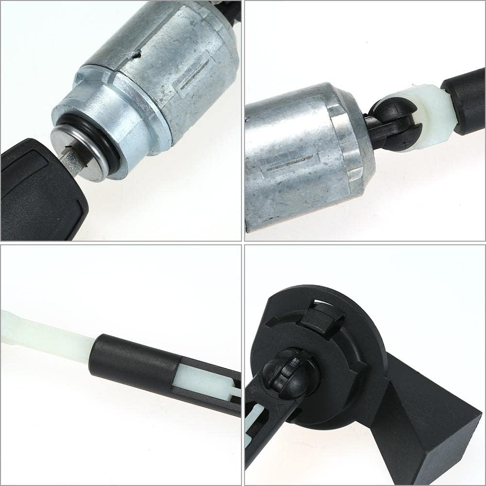 Bonnet Lock Release Hood Lock Latch Catch Block Repair Kit for Ford Focus MK2 2004-2012 Black 1355231 3M5116700BC image number 6