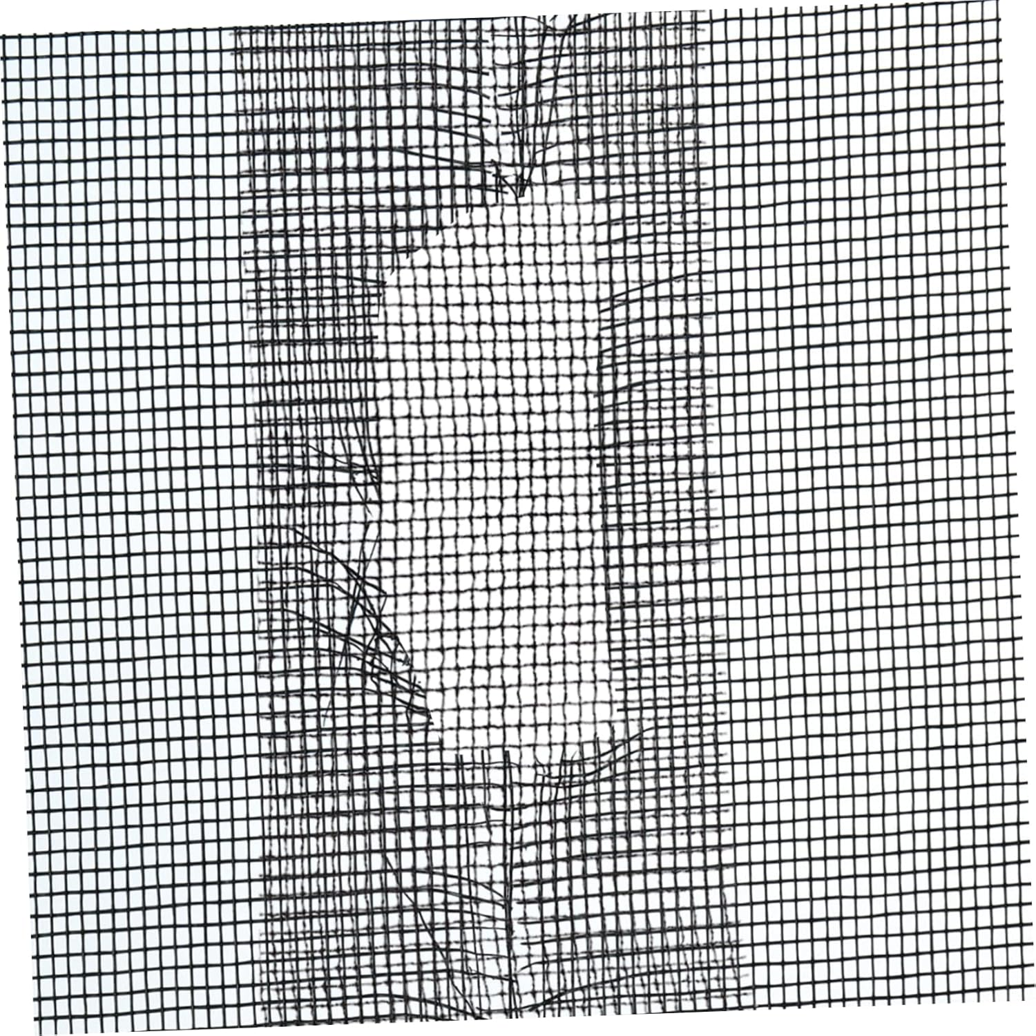 Jojofuny Screen Repair Kit Self-Adhesive Patch Tape for Window and Door Mesh, Black 5Cm X 2M Roll, Home Screen Door Repair Tape Suitable for Summer Mesh Damage Fix image number 5