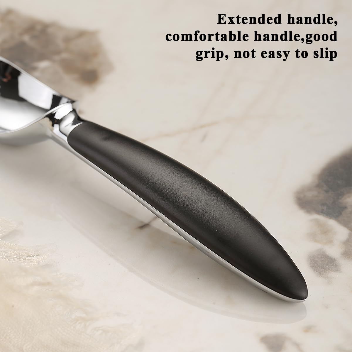Ice Cream Scoop with Confortable Handle and Easy to Release, Heavy Duty Modern Design Metal Ice Cream Spoon, Ice Cream Scooper image number 1