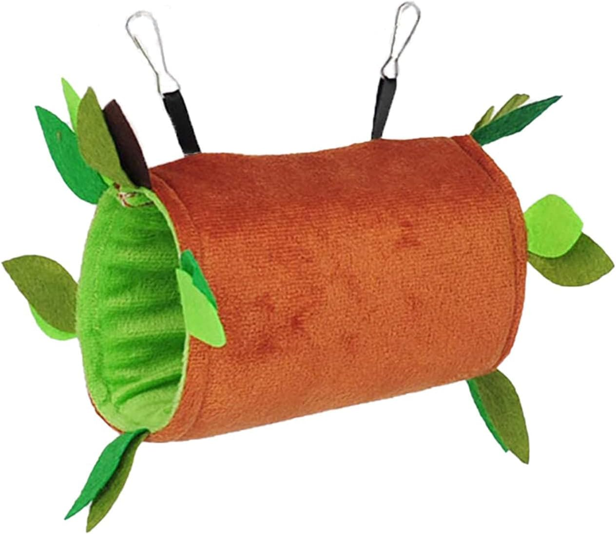 Hamster & Guinea Pig Hammock, Hanging Warm Bed & Tunnel for Small Animals, Cage Accessories for Rats, Sugar Gliders, Squirrels, and More &ndash; Fun Swing and Playhouse image number 1