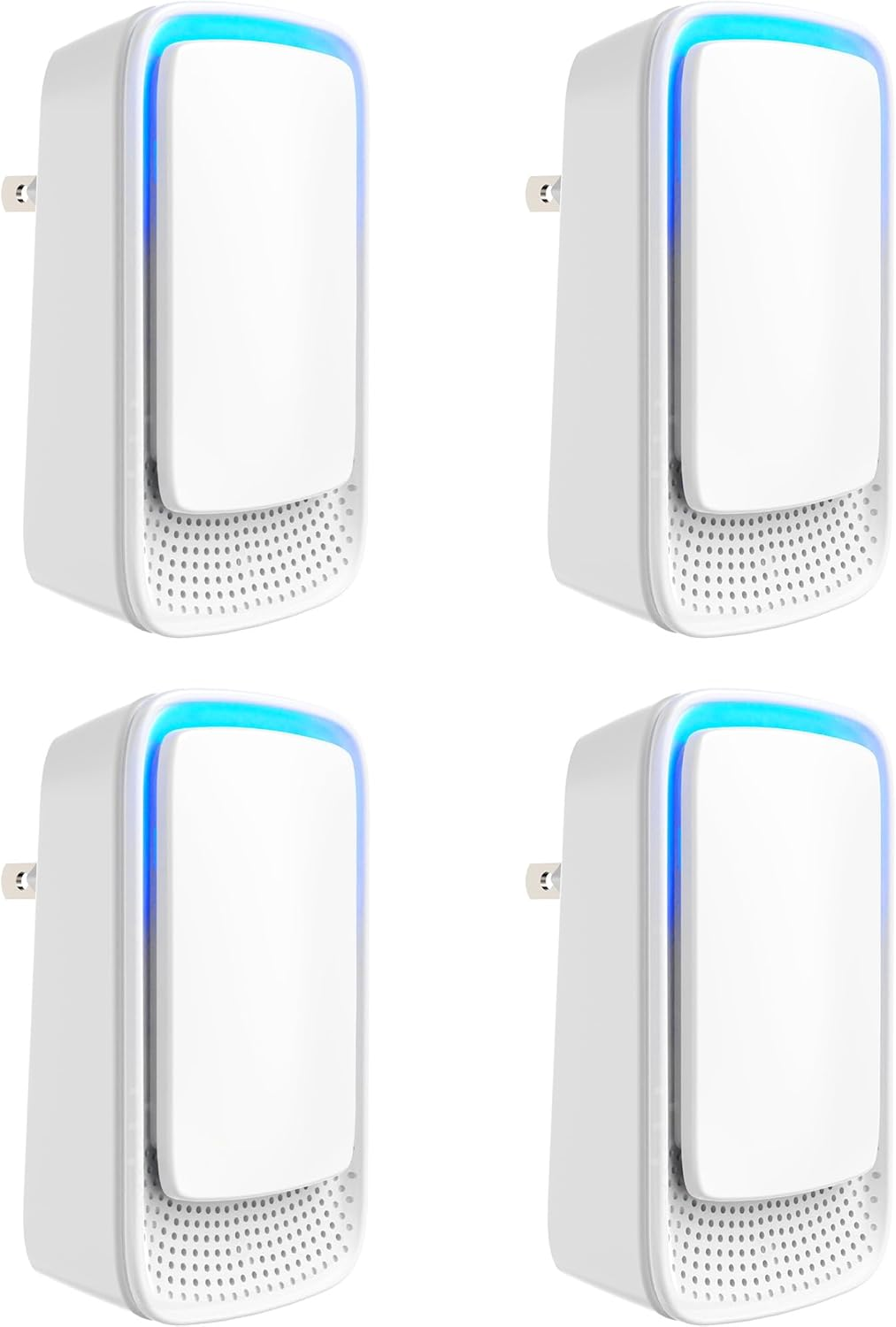 4 Pack Plug-In Negative Ion Ionizer for Home, Office, Kitchen, Bedroom, Bathroom - Filterless, Quiet Operation, Portable Mini Air Cleaner image number 3