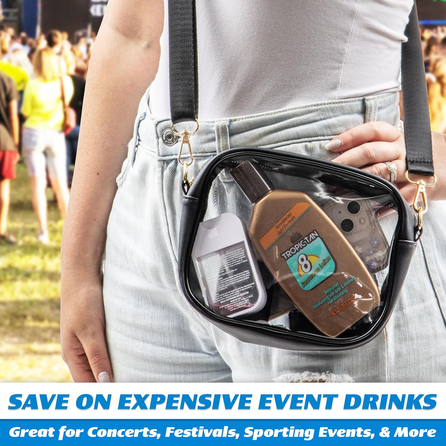 Gopong Sunscreen Flask 2 Pack - Tropic Tan Classic Bottle Style, Includes Funnel and Liquor Pour Spout image number 4