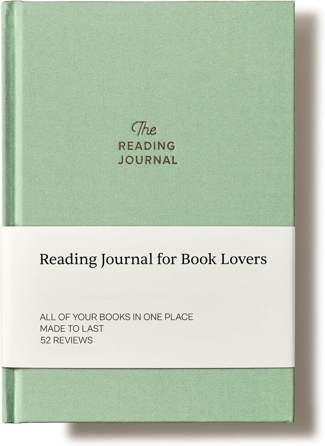 KUNITSA CO. Reading Journal. Book Journal for Book Lovers & Readers. Review and Track Your Reading (Green) - 52 Book Reviews - Beige image number 7