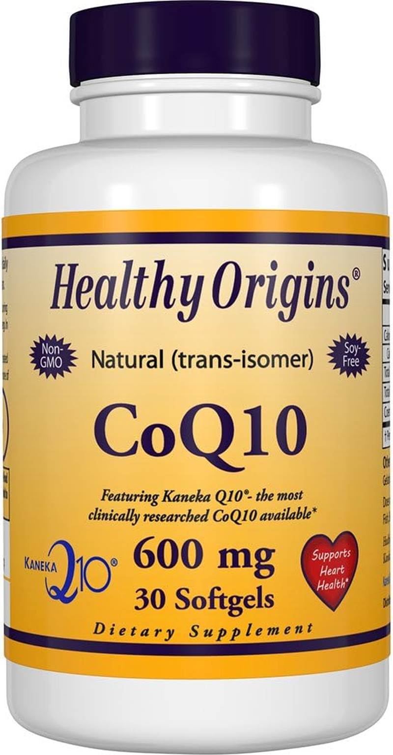Healthy Origins - Coq10 600 Mg, 30 Softgels