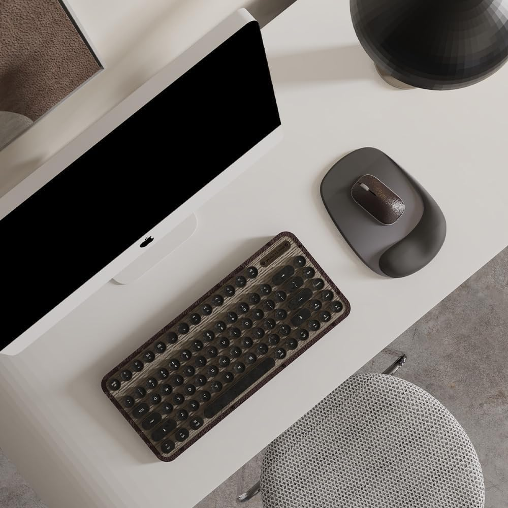 Ergonomic Mouse Pad with Wrist Support - Ergocomfort Gel Wrist Rest Mousepad for Office, Home & Game Decor, Non-Slip Mouse Pads with Mouse Wrist Rest & Keyboard Wrist Rest Compatibility image number 5