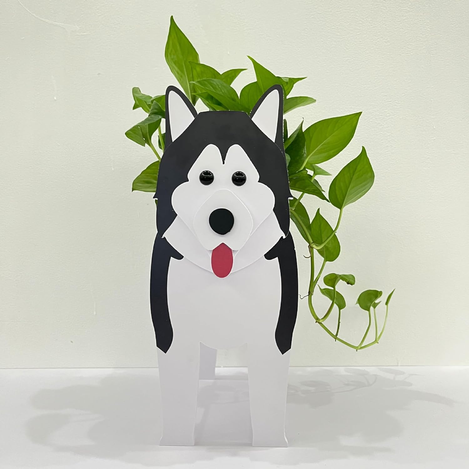 Bamboo'S Grocery Lokii Alaska Dog Planter, Cute Dog Plant Pot, Animal Shape Plant Containers, for Outdoor Indoor and Garden Decoration Plants image number 3