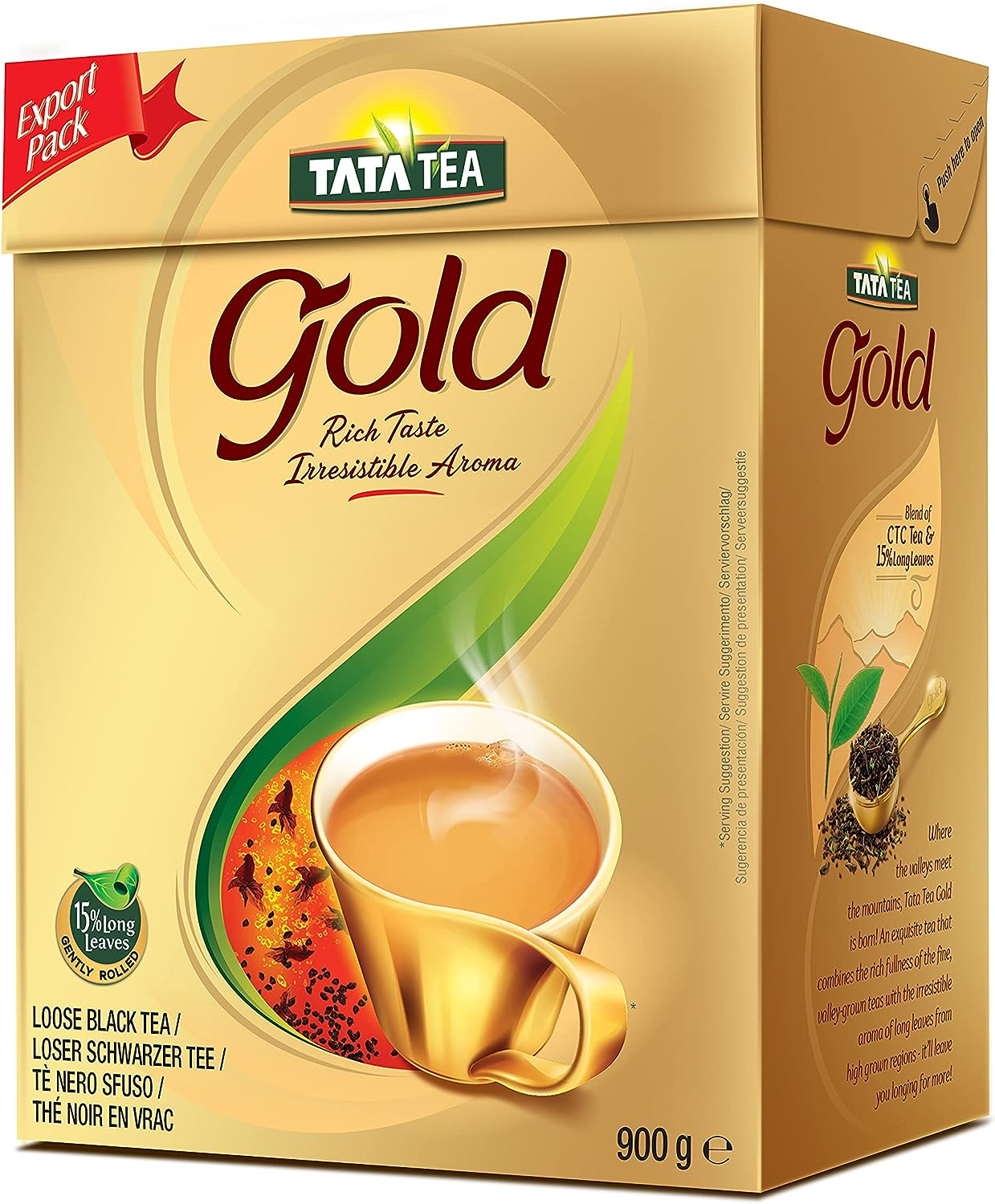 Tata Tea Gold Loose Black Tea 900 G image number 4