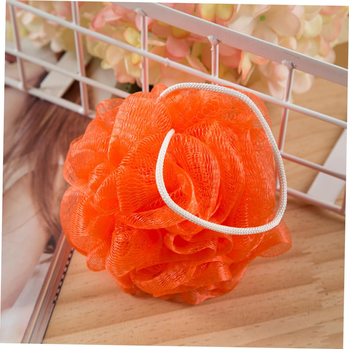 16Pcs Shower Sponges Soft Mesh Body Scrubber for Exfoliating and Cleaning Skin Multi Bath for and Bathing image number 3