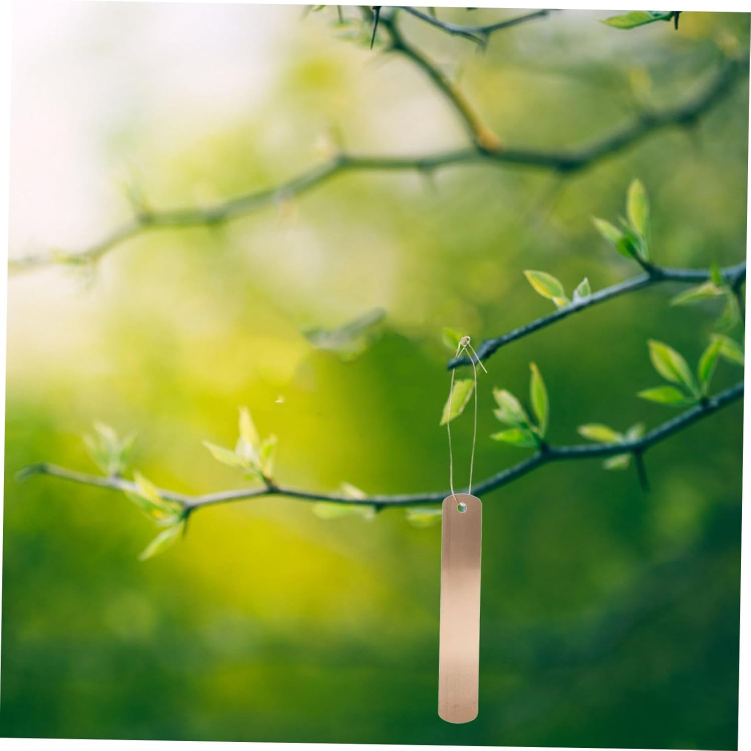 10Pcs Copper Plant Labels Reusable Metal Tags for Garden Markers Tree Id Tags for Easy Identification Greenhouses and Outdoor Gardens image number 2