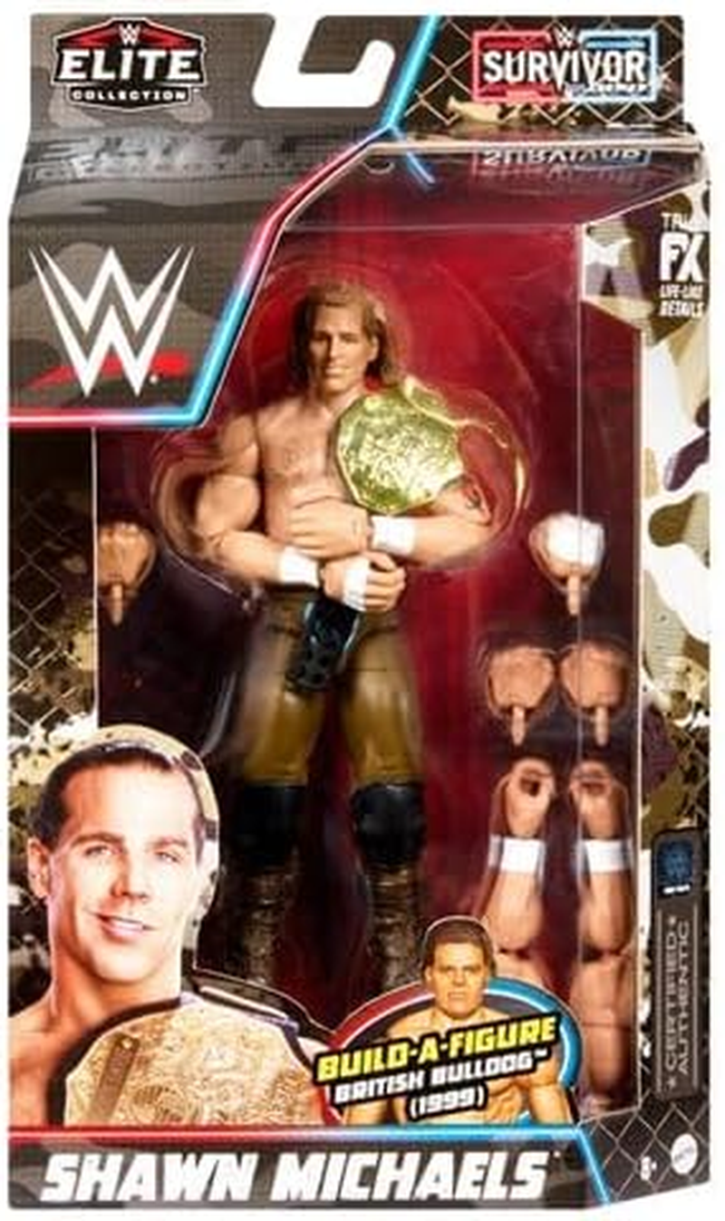 WWE Survivor Series Shawn Michaels Elite Figure