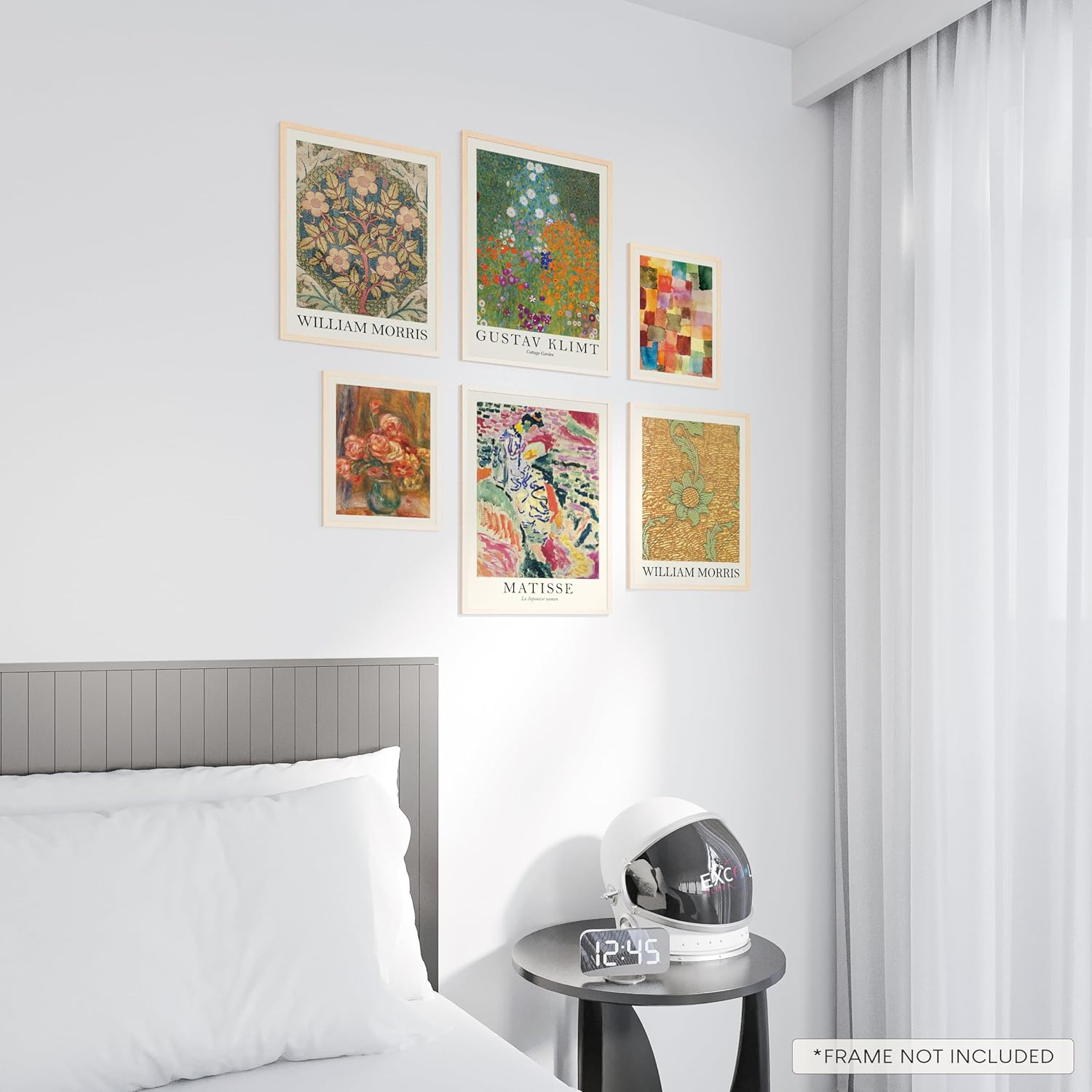 EXCOOL CLUB Colorful Eclectic Home Decor - 12X16 Vintage Eclectic Wall Decor, Gallery Wall Prints, Trendy Famous Artist Matisse Posters, Maximalist Decor Funky Bedroom Aesthetic Pictures (UNFRAMED) image number 2