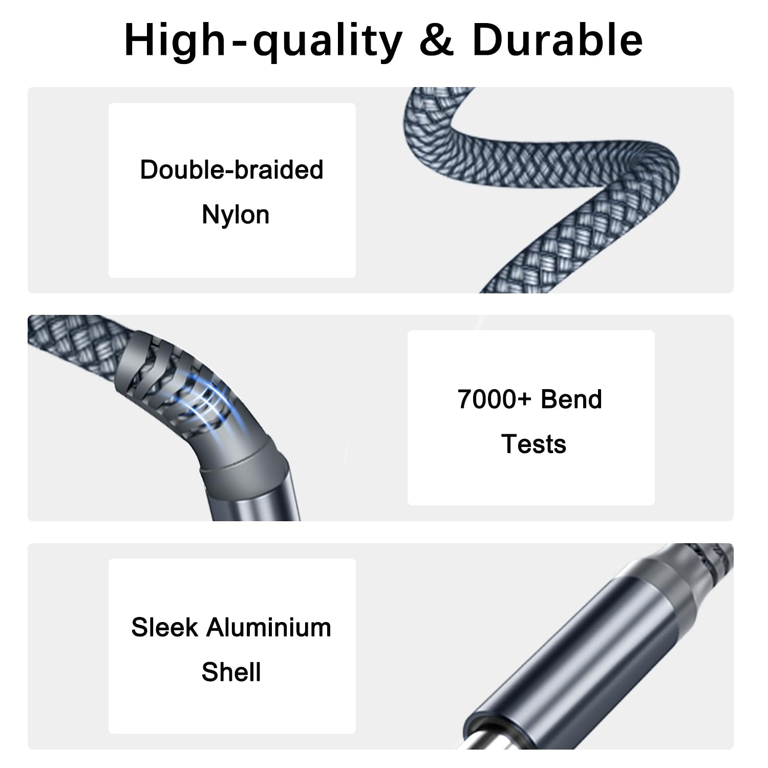 Elebase USB Guitar Cable 3M,1/4 Inch TS Instrument Cord,Usb a to 6.35Mm Male Jack Stereo Audio Interconnect Wire Line for Electric Guitar,Bass,Keyboard,Mixer,Amplifier,Amp,Speaker,Equalizer,10 Feet FT image number 4