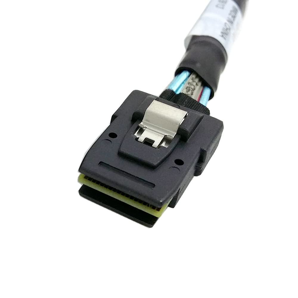 NFHK Internal Mini SAS SFF-8087 to Mini SAS High Density HD SFF-8643 Data Server Hard Disk Raid Cable 50Cm image number 1