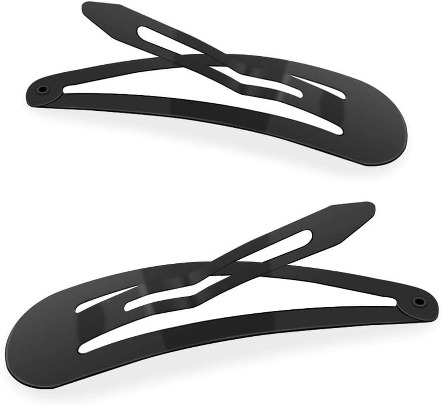 Hair Clips, ECADY (100-Pack 20 Colors) Non-Slip Snap Barrettes for Girls, Women, Kids - 2 Inch image number 5