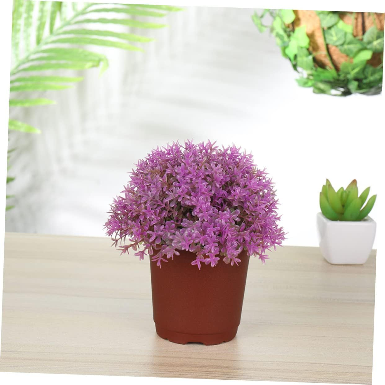 Toddmomy Plant Nursery Pots 20Pcs Plastic Flower Pots Simple Shape for Breathable Design image number 4