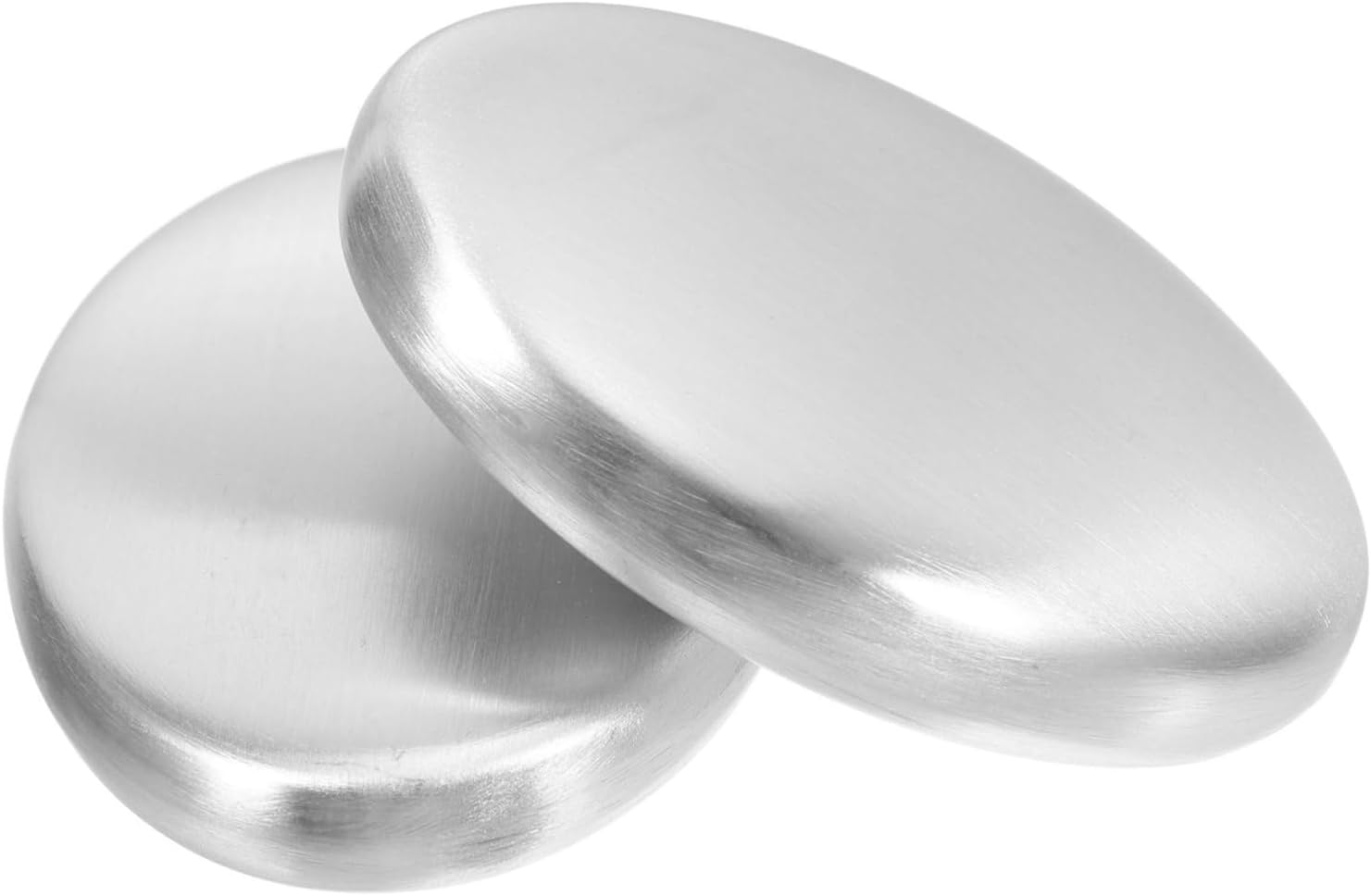 2Pcs Stainless Steel Odor Removing Soap Bars for Cooking Odor Freshens Hands after Food Prep and Reusable Kitchen Gadget image number 1