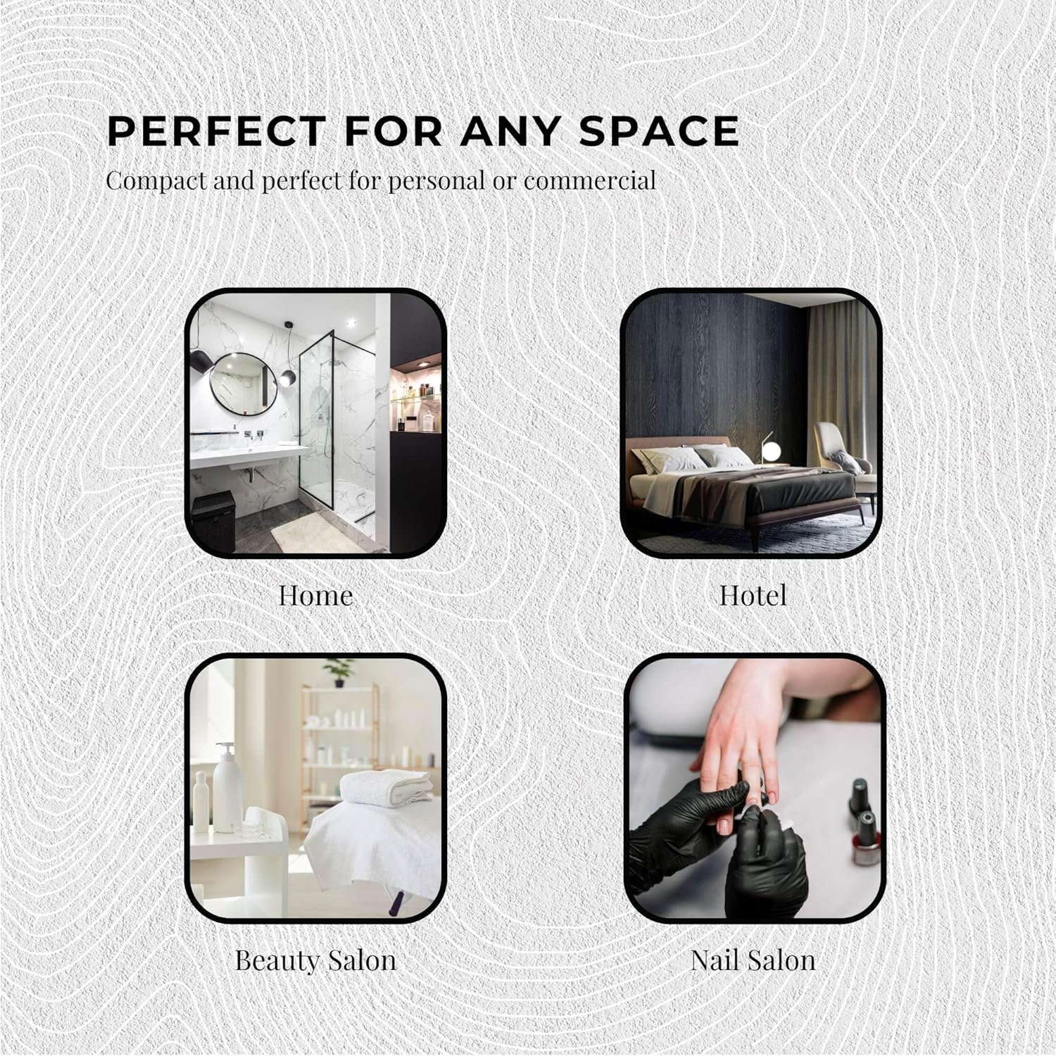 Orku 8L Pink Electric Towel Warmer UV Steriliser Cabinet Salon Heat Sanitiser