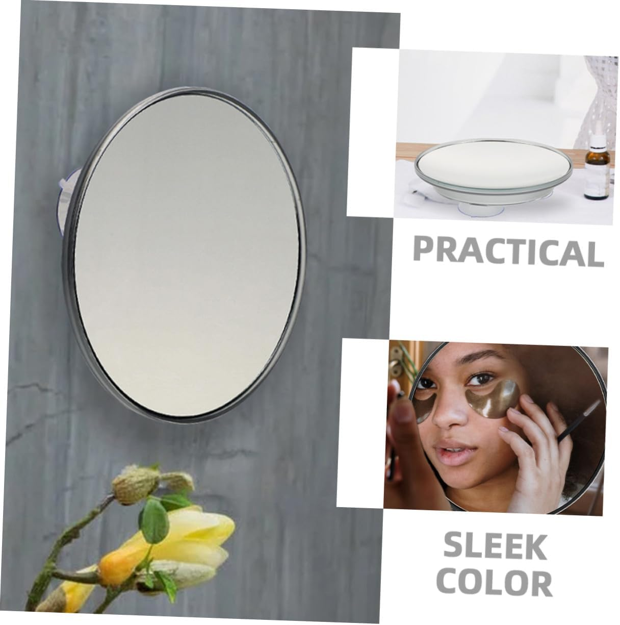 Beavorty Magnifying Mirror 30X with Light Suction Cup Beauty Mirror for Bathroom image number 3
