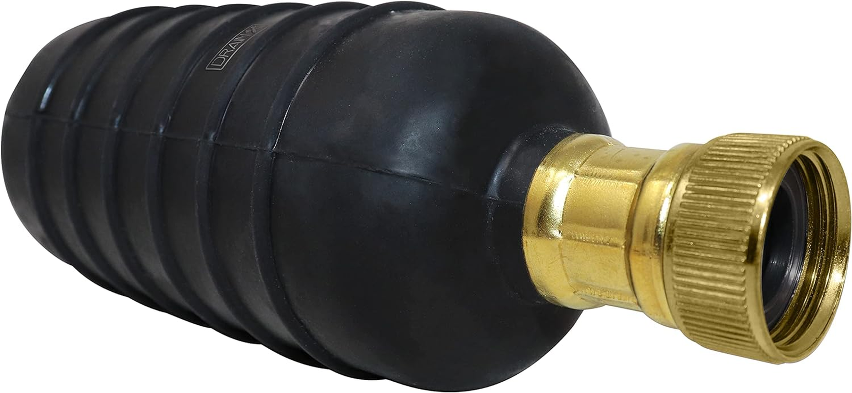 Drainx Hydro Pressure Drain Cleaning Bladder - Fits 4" to 6" Drain Pipes - Unclogs Stubborn Blockages in Bathroom Sinks, Shower Drains, Bathtubs, Plumbing Pipes image number 1