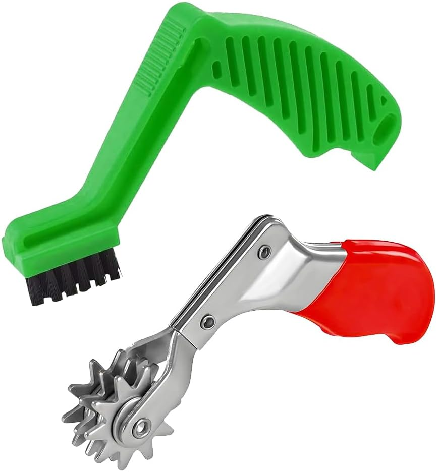 2 Pcs Polishing Pad Conditioning Brush,Polishing Pad Cleaner,Polishing and Buffing Pad Cleaning Spur Tool,Polishing Spur Tool Set,Car Buffing Pad Professional Cleaning Tool,Green image number 2