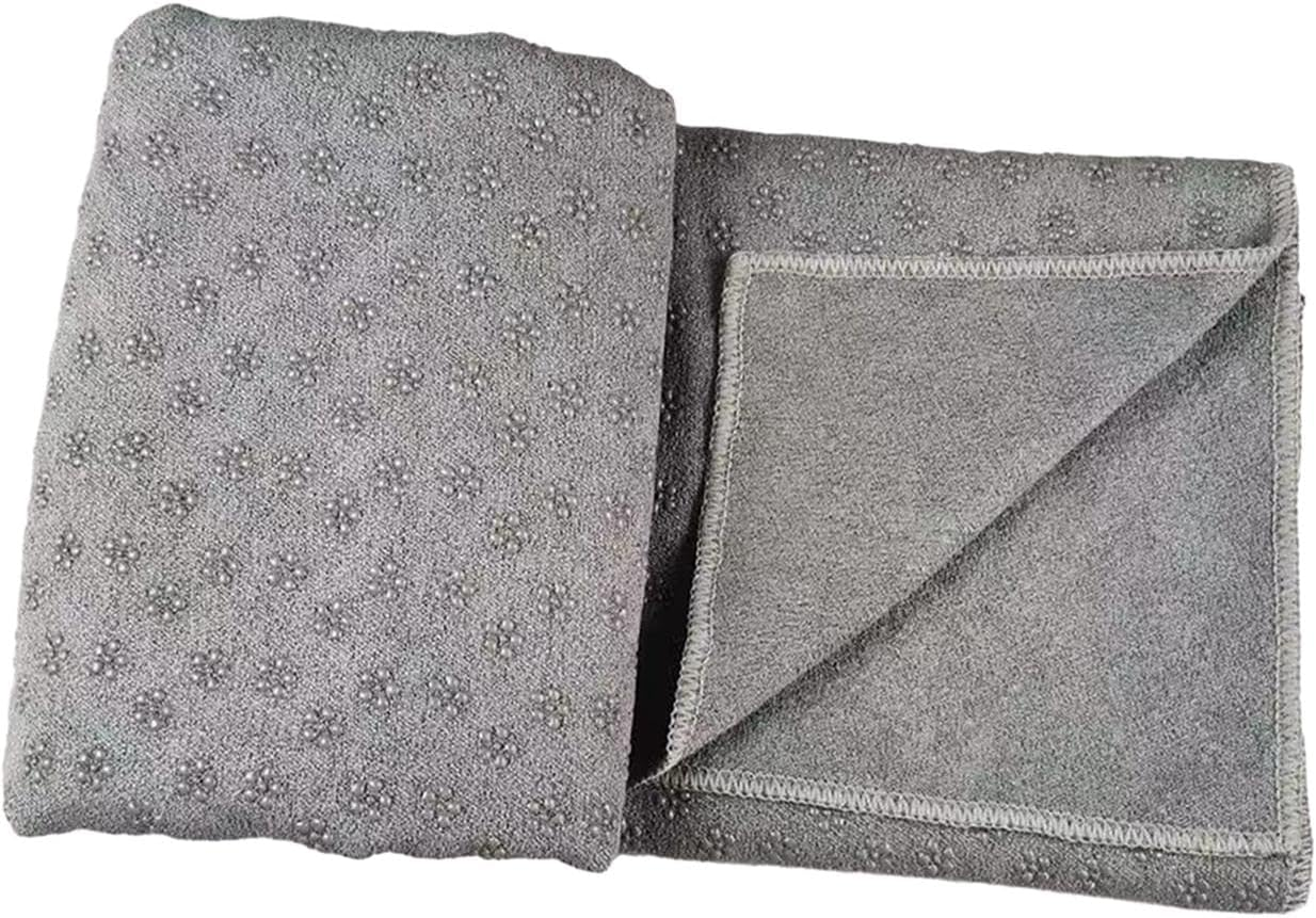 Hot Yoga Mat Towel Yoga Towel for Yoga Mats Non Slip Comfortable Exercise Mat Sweat Absorbing for Travel Pilates Home Gym image number 4