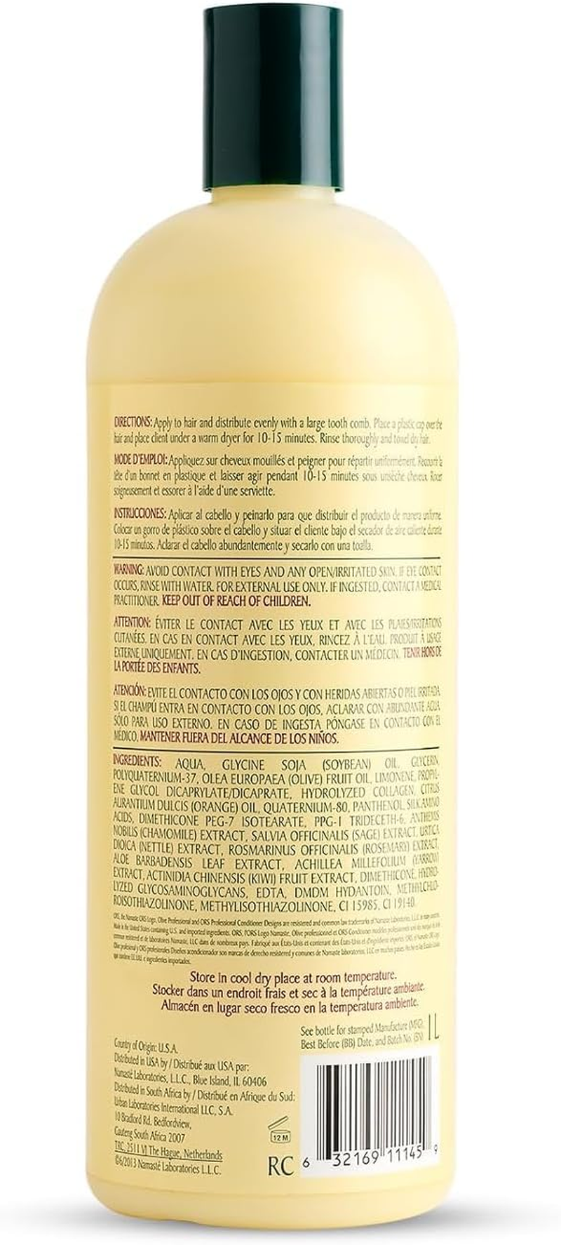 Organic Root Stimulator Olive Oil Professional Replenishing Conditioner, 33.8 Ounce image number 4