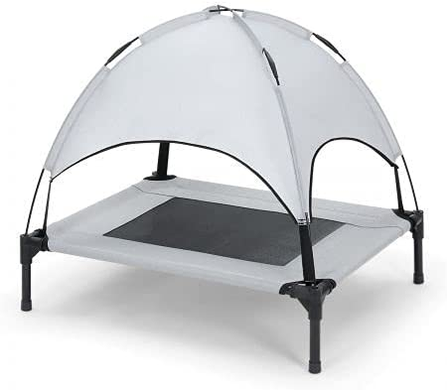 Heavy Duty Pet Trampoline Cot with Cot Canopy-Medium image number 3