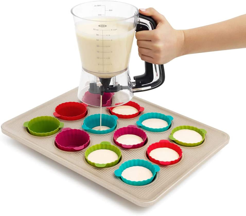 OXO Good Grips Precision Batter Dispenser Black X-11231000 1 Ea image number 3