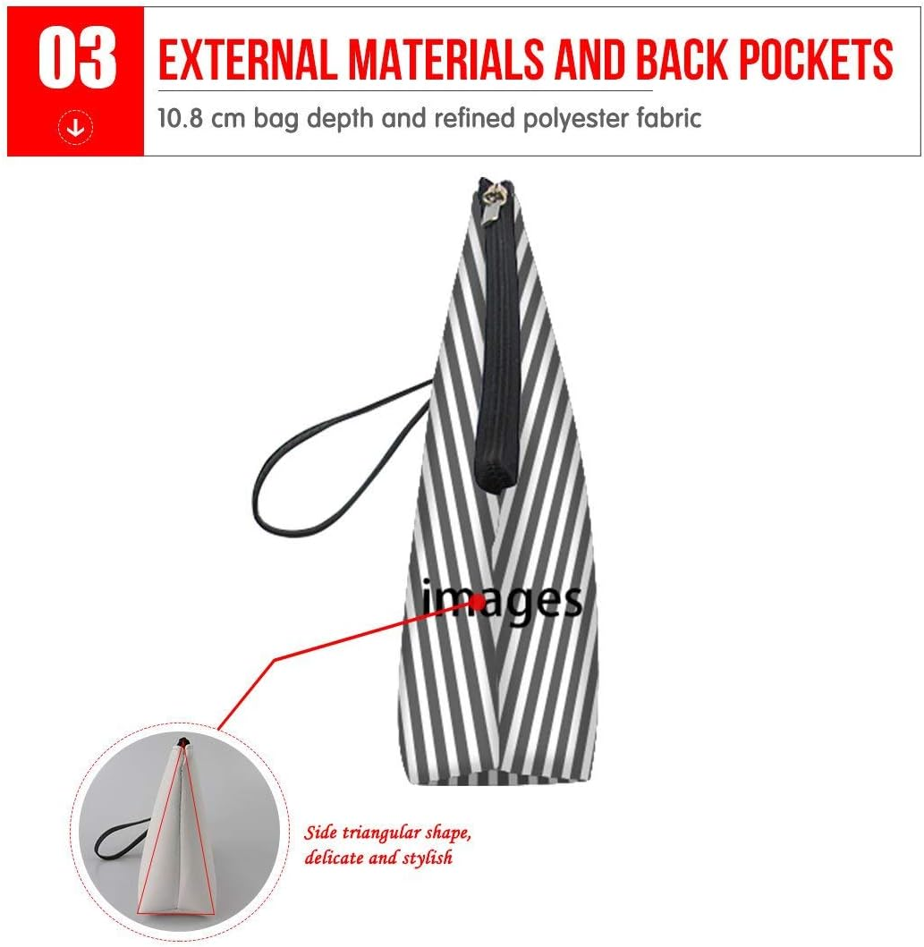 Mumeson Boston Bulldog and Flower Print Women Leather Trapezoid Toiletry Bag,Pink image number 2