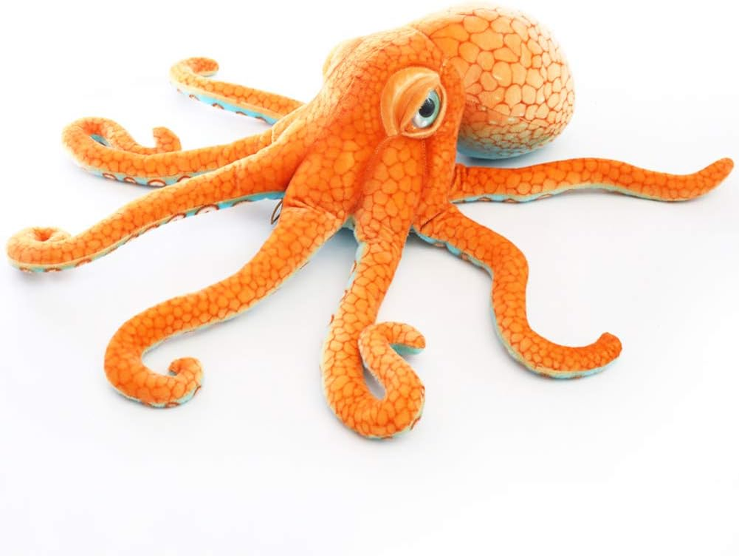 Realistic Octopus Plush,Giant Stuffed Marine Animals Toy Gifts for Kids (31.4 Inch) image number 6