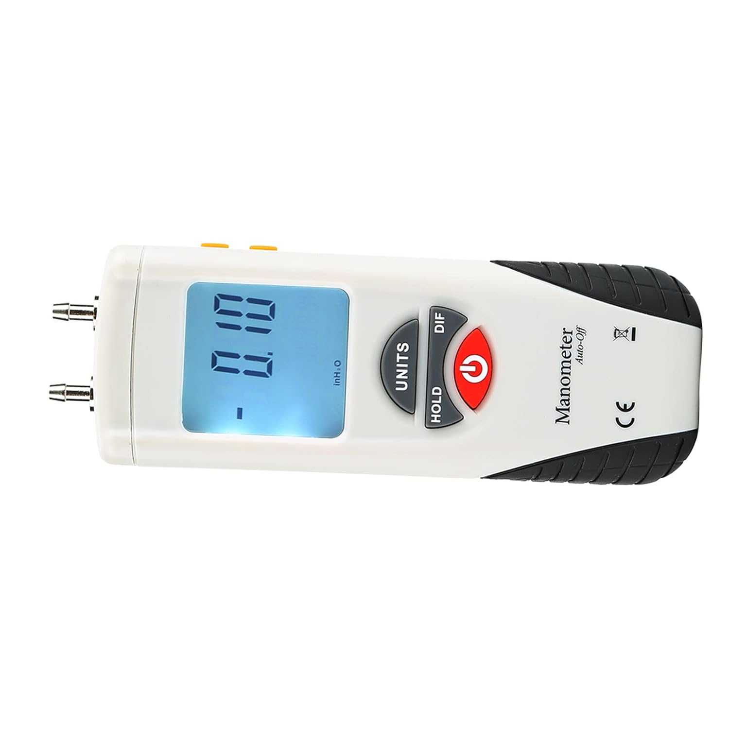 HT-1890 Digital Manometer Air Pressure Differential Pressure Meter with Large LCD Backlight for HVAC Clean Room Testing image number 5